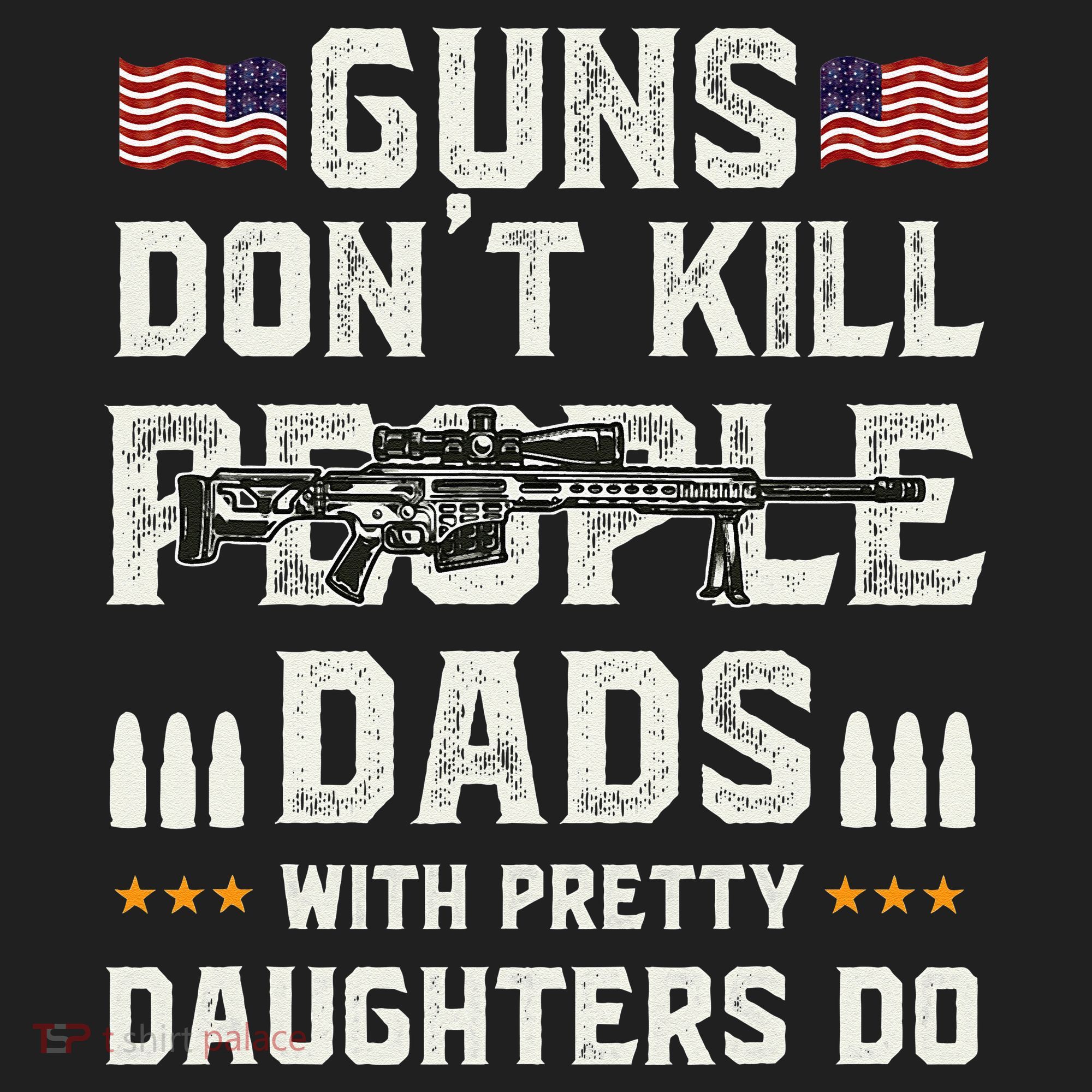 Guns Dont Kill People Dads With Pretty Daughters Humor Dad Beanie