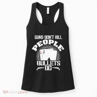 Guns Don't Kill People - Bullets Do - Novelty Poker Women's Tank Top thumb 0