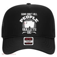 Guns Don't Kill People - Bullets Do - Novelty Poker Hat thumb 0