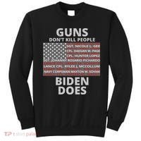 Guns Don't Kill People Biden Does 13 American Heroes Sweatshirt thumb 0