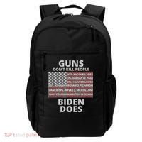 Guns Don't Kill People Biden Does 13 American Heroes Backpack thumb 0