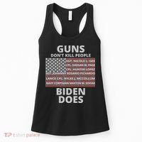 Guns Don't Kill People Biden Does 13 American Heroes Women's Tank Top thumb 0