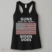 Guns Don't Kill People Biden Does 13 American Heroes Women's Tank Top thumb 3
