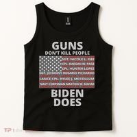Guns Don't Kill People Biden Does 13 American Heroes Tank Top thumb 2