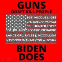 Guns Don't Kill People Biden Does 13 American Heroes Santa Hat thumb 1