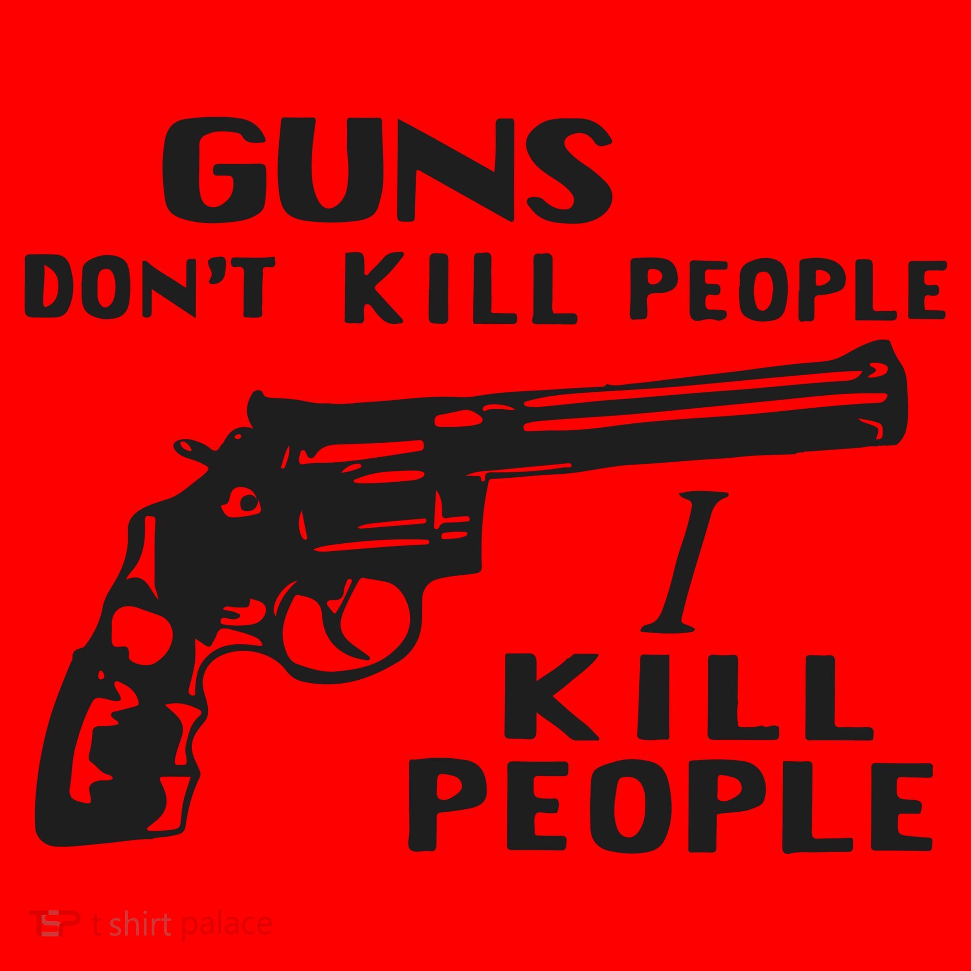 Guns Don’T Kill People I Kill People Santa Hat