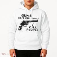 Guns Don’T Kill People I Kill People Hoodie thumb 2