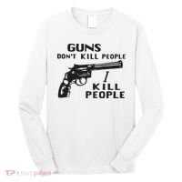 Guns Don’T Kill People I Kill People Long Sleeve Shirt thumb 0
