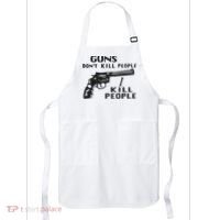 Guns Don’T Kill People I Kill People Apron thumb 0