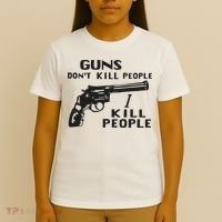 Guns Don’T Kill People I Kill People T-Shirt thumb 4