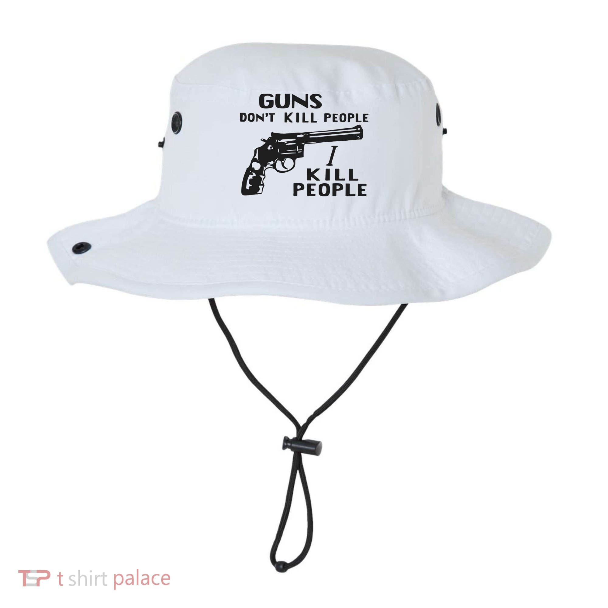 Guns Don’T Kill People I Kill People Bucket Hat