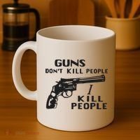 Guns Don’T Kill People I Kill People Coffee Mug thumb 4