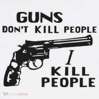 Guns Don’T Kill People I Kill People Mousepad thumb 1