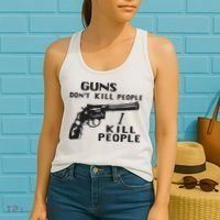 Guns Don’T Kill People I Kill People Women's Tank Top thumb 2