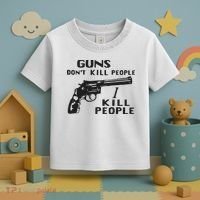 Guns Don’T Kill People I Kill People Toddler T-Shirt thumb 3