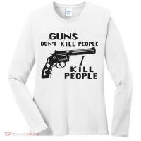 Guns Don’T Kill People I Kill People Women's Long Sleeve Shirt thumb 0