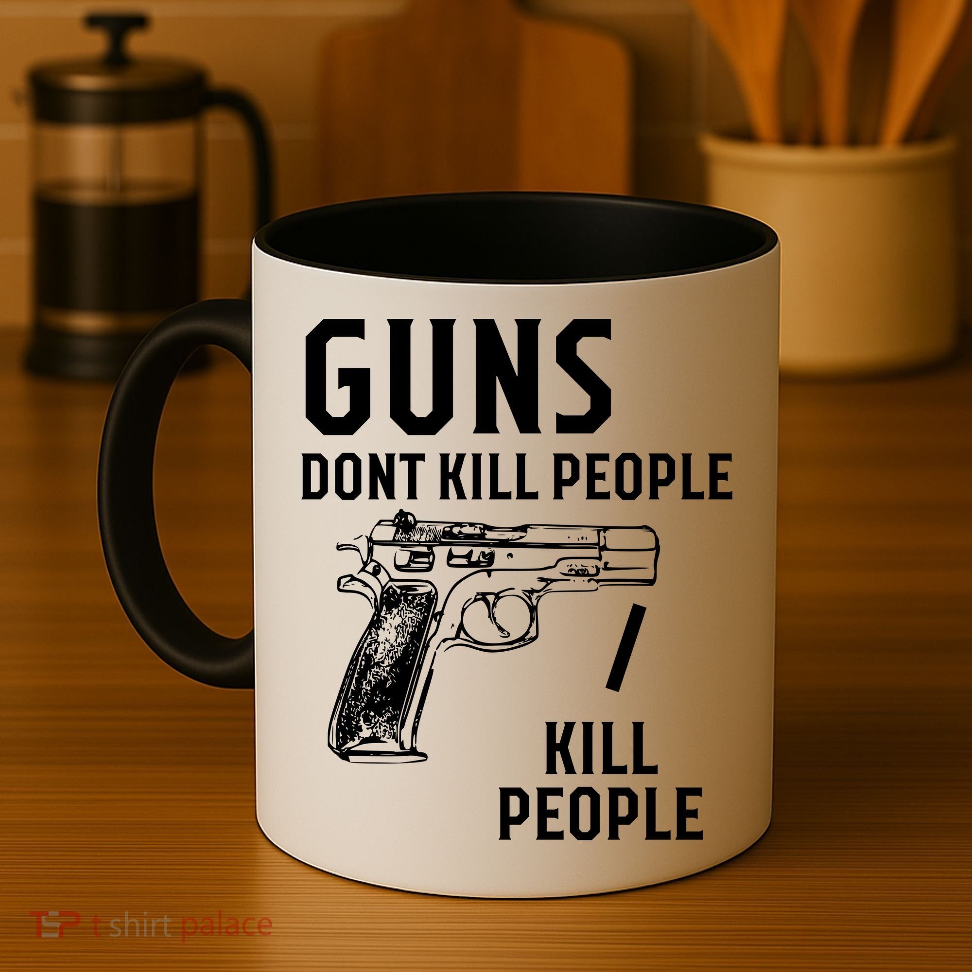 Guns Dont Kill People I Do Coffee Mug
