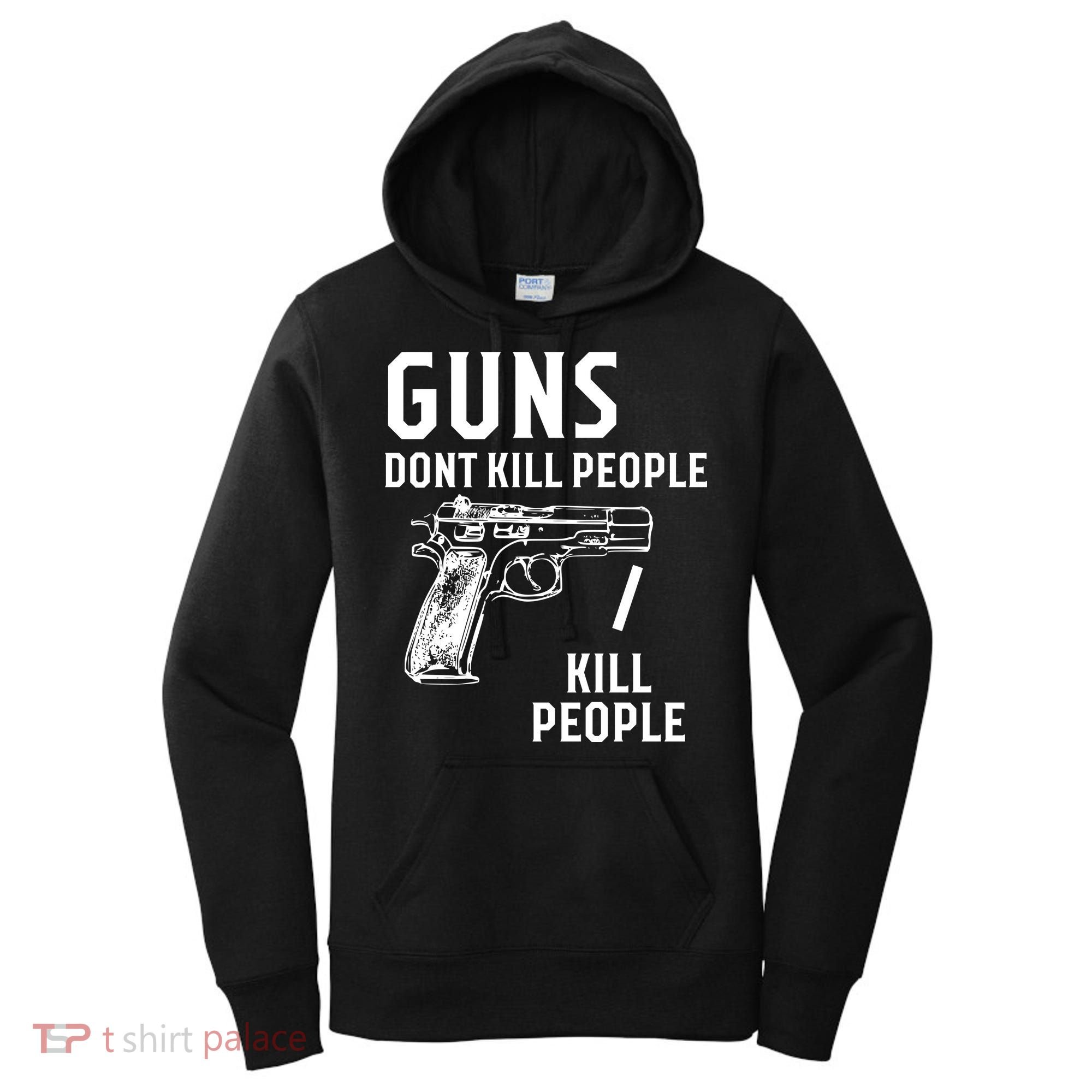 Guns Dont Kill People I Do Women's Hoodie