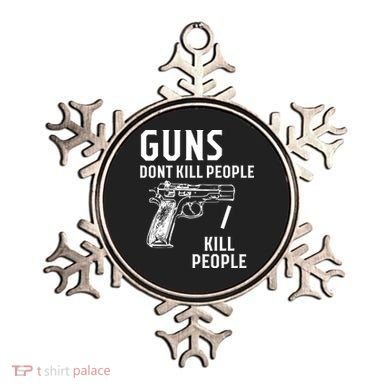 Guns Dont Kill People I Do Ornament