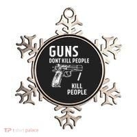 Guns Dont Kill People I Do Ornament thumb 0