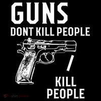 Guns Dont Kill People I Do Women's Long Sleeve Shirt thumb 2