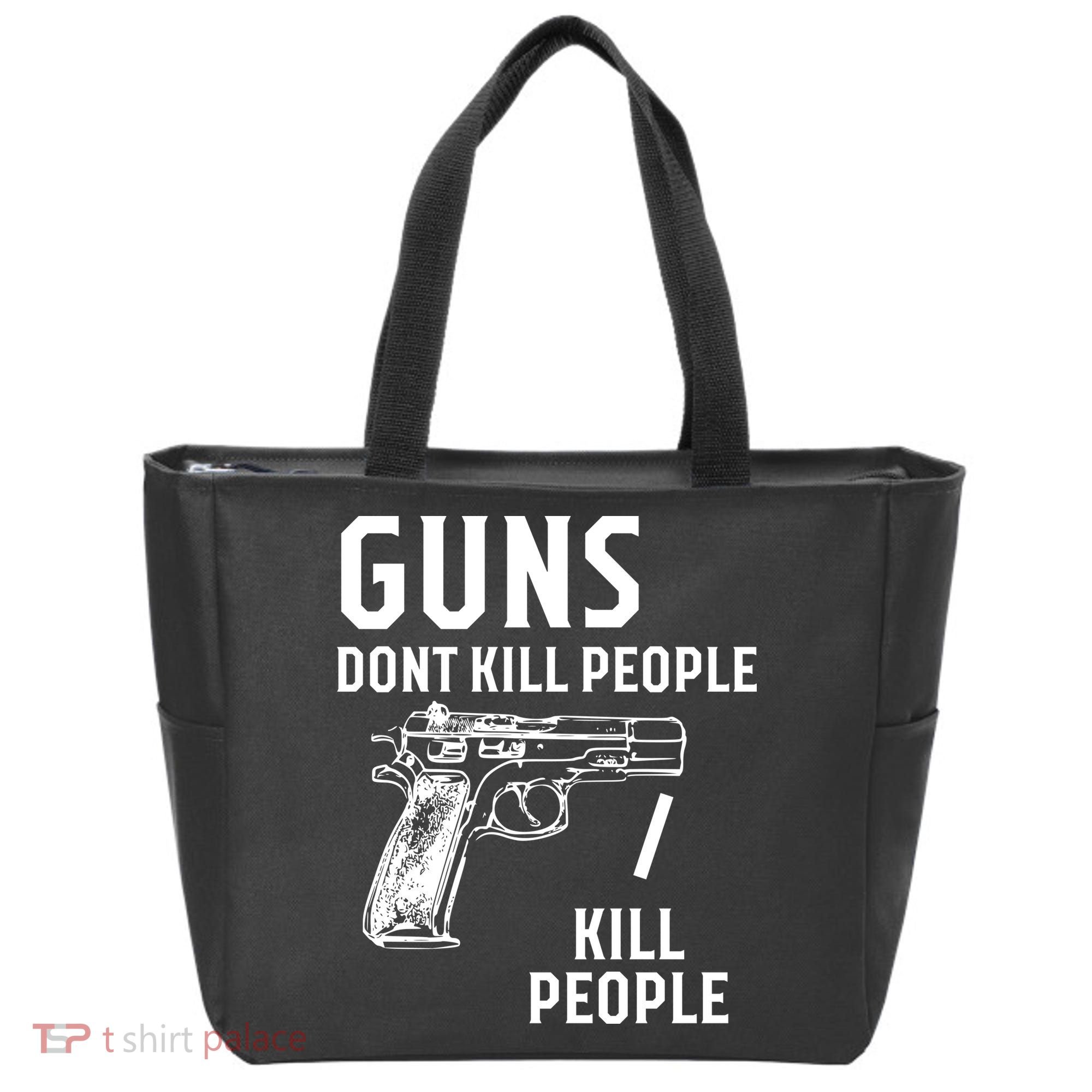 Guns Dont Kill People I Do Tote Bag