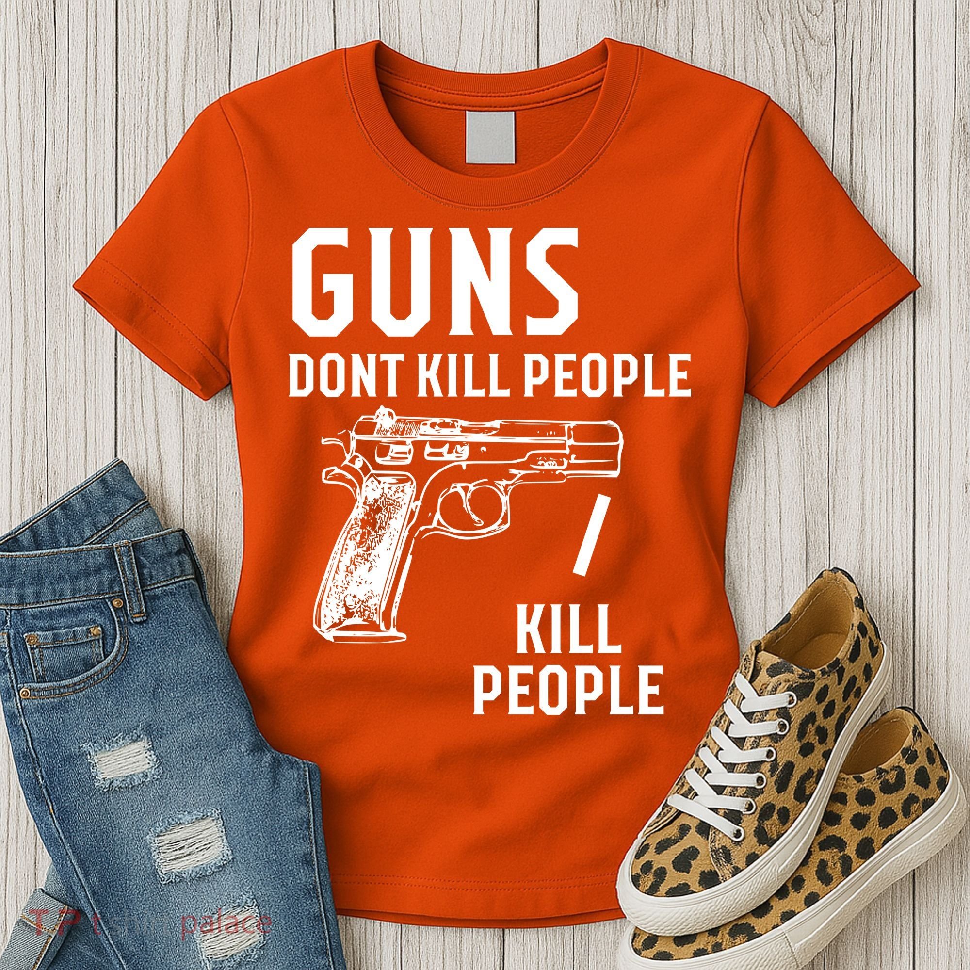 Guns Dont Kill People I Do Women's T-Shirt