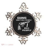 Guns Dont Kill People I Do Ornament thumb 0