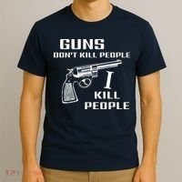 Guns Dont Kill People I Do T-Shirt thumb 3