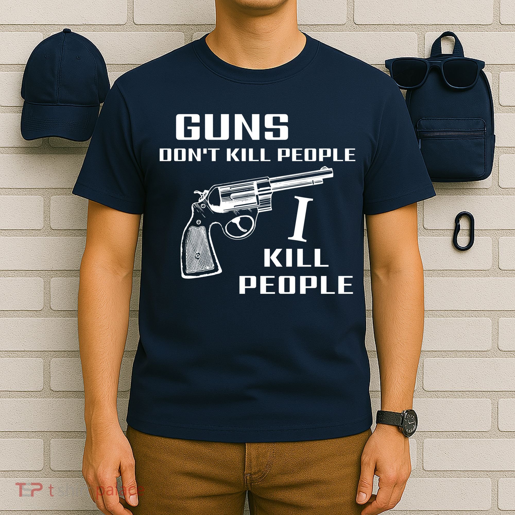 Guns Dont Kill People I Do T-Shirt