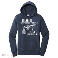 Guns Dont Kill People I Do Women's Hoodie thumb 0
