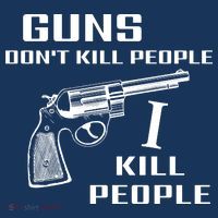 Guns Dont Kill People I Do Women's T-Shirt thumb 6
