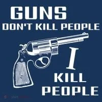 Guns Dont Kill People I Do Women's T-Shirt thumb 6