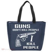 Guns Dont Kill People I Do Tote Bag thumb 0