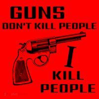 Guns Dont Kill People I Do Santa Hat thumb 1