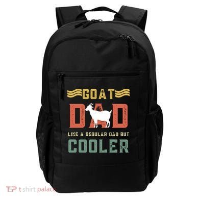 Goat Dad Like A Regular Dad But Cooler Backpack