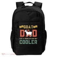 Goat Dad Like A Regular Dad But Cooler Backpack thumb 0