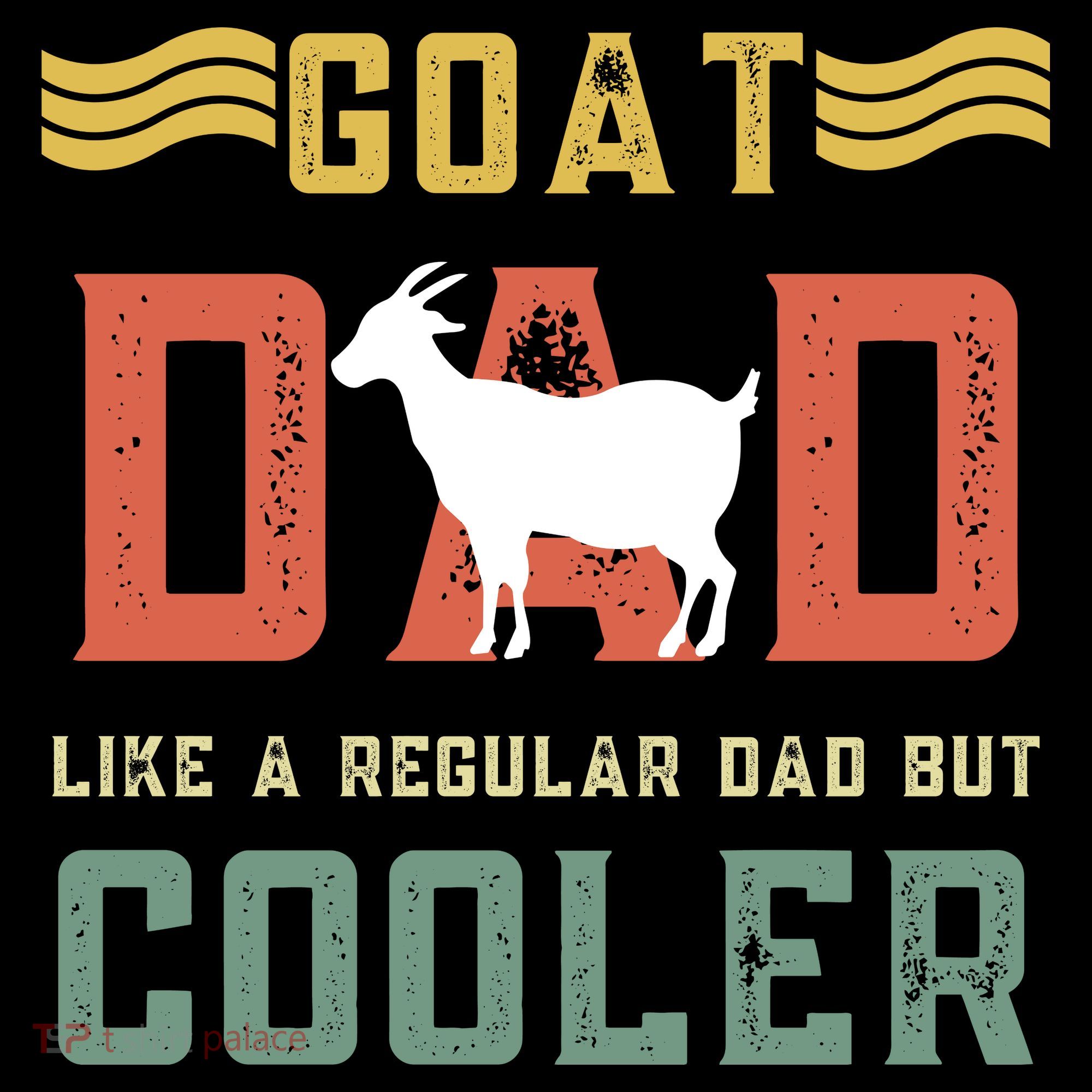Goat Dad Like A Regular Dad But Cooler Coffee Mug