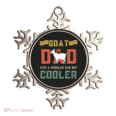 Goat Dad Like A Regular Dad But Cooler Ornament