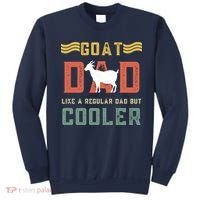 Goat Dad Like A Regular Dad But Cooler Sweatshirt thumb 0