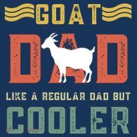 Goat Dad Like A Regular Dad But Cooler Pajama Set thumb 2