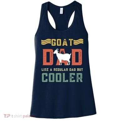 Goat Dad Like A Regular Dad But Cooler Women's Tank Top