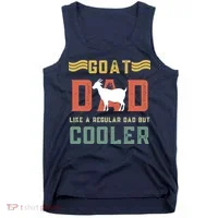 Goat Dad Like A Regular Dad But Cooler Tank Top thumb 0