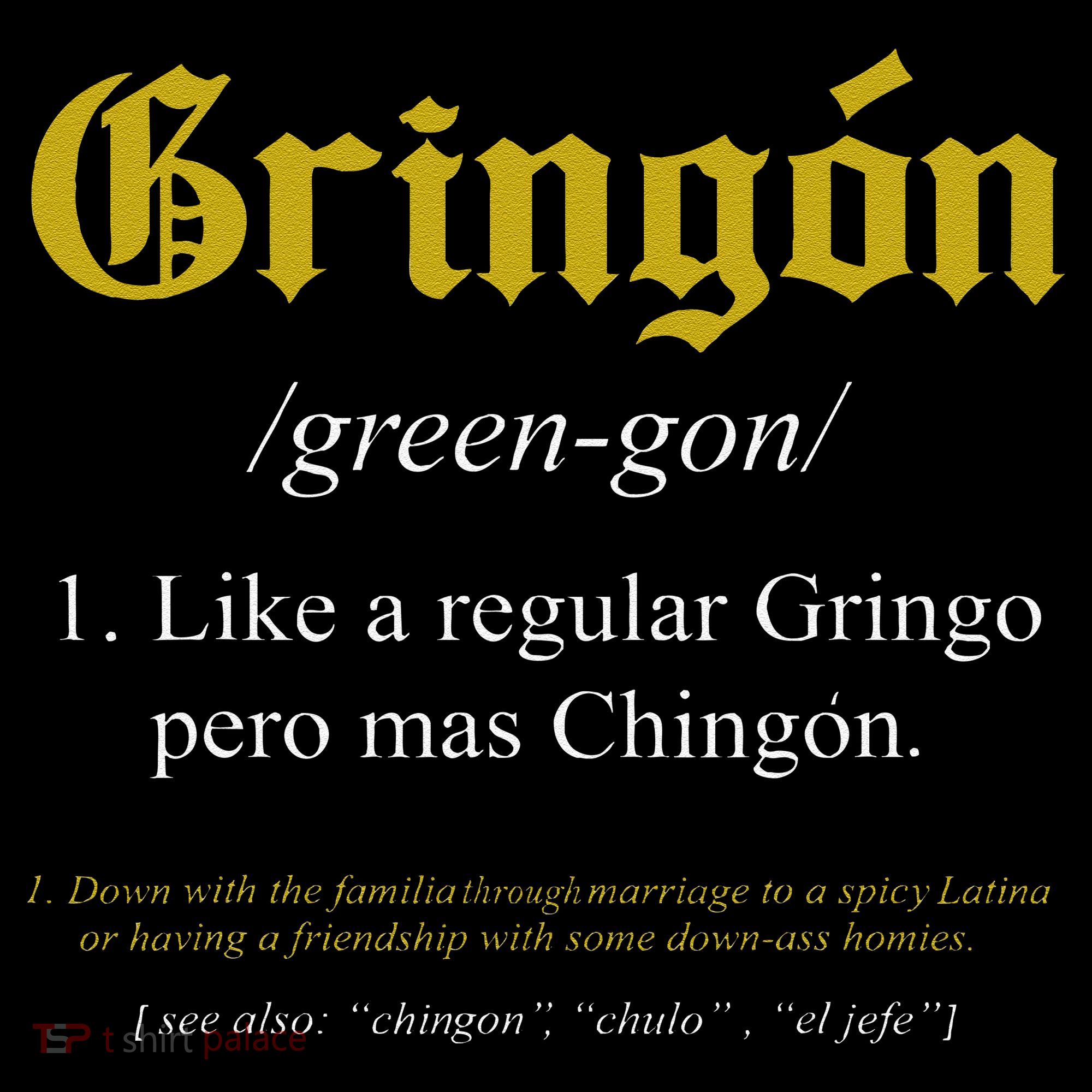 Gringon Definition Like a regular Gringo funny Baby Bodysuit