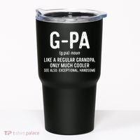 GPa Definition  Like A Regular Grandpa Only Cooler Tumbler thumb 0