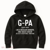 GPa Definition  Like A Regular Grandpa Only Cooler Kids Hoodie thumb 0