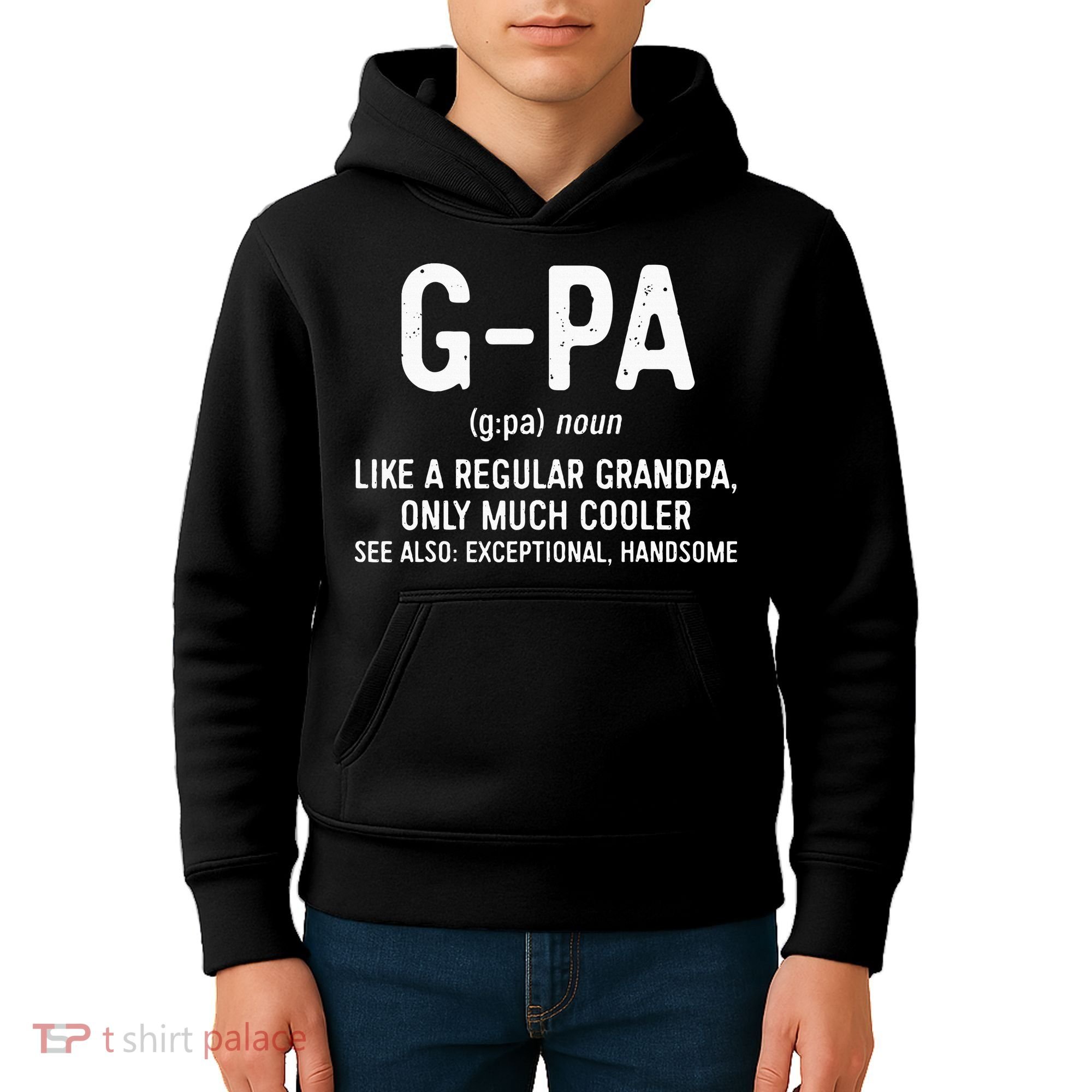 GPa Definition  Like A Regular Grandpa Only Cooler Kids Hoodie