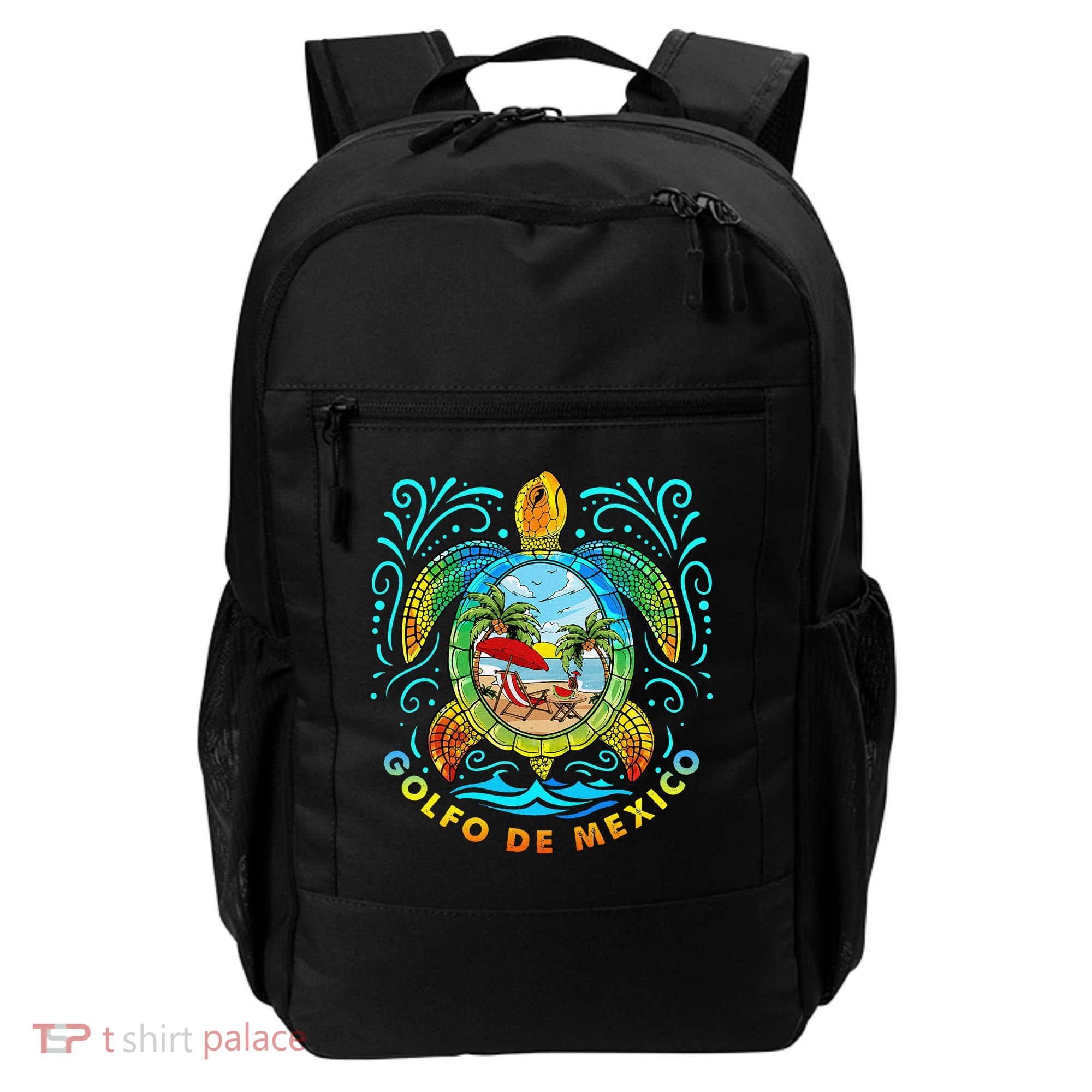 Golfo De Mexico Viva Mexico Gulf Of Mexico Backpack
