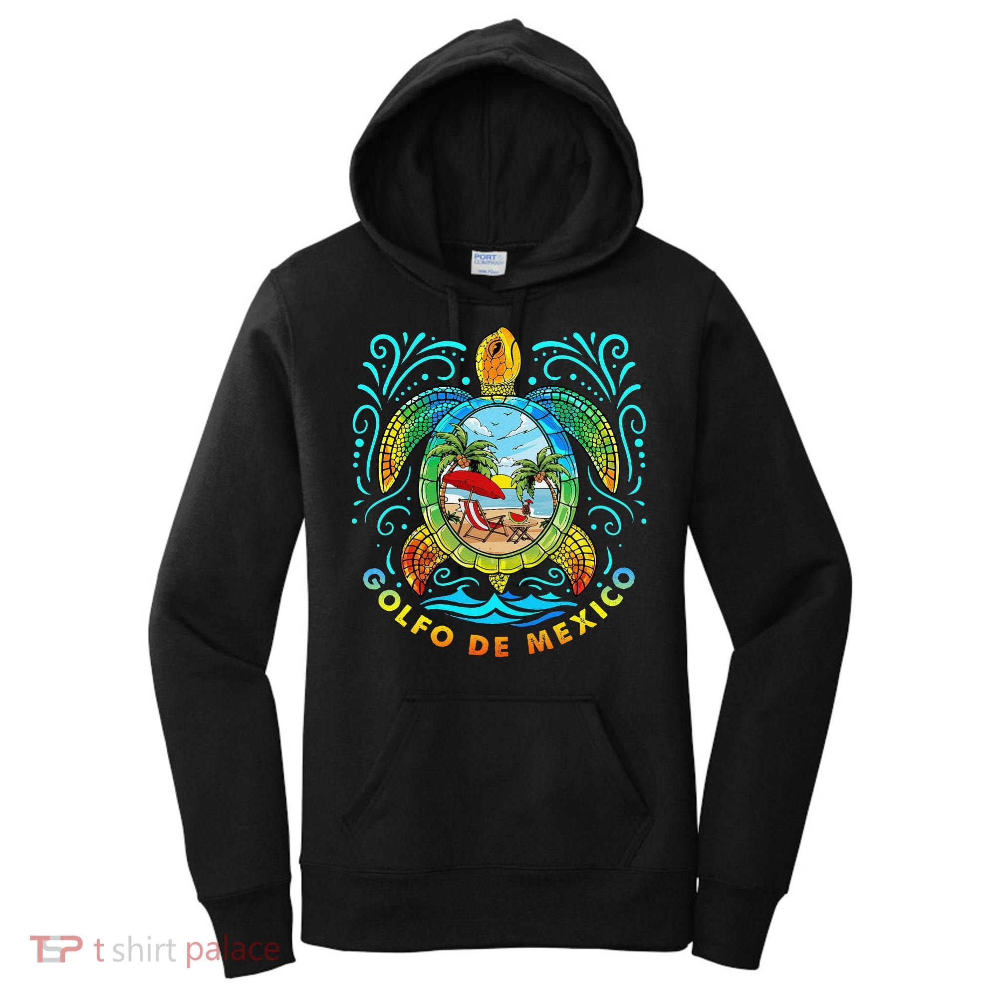 Golfo De Mexico Viva Mexico Gulf Of Mexico Women's Hoodie