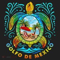 Golfo De Mexico Viva Mexico Gulf Of Mexico Tumbler thumb 3
